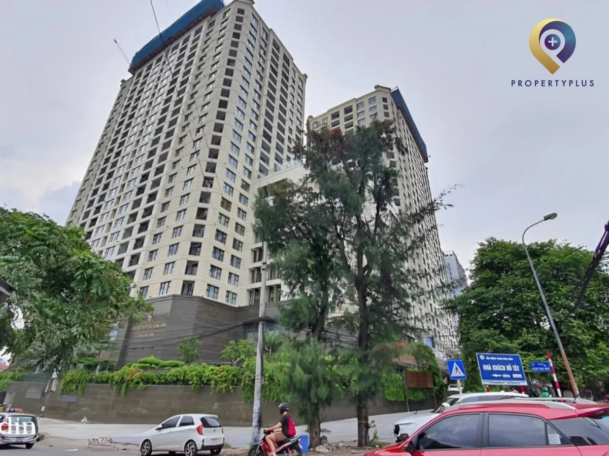 Toàn cảnh tòa nhà D. Le Roi-Soleil tại Tây Hồ, Hà Nội
